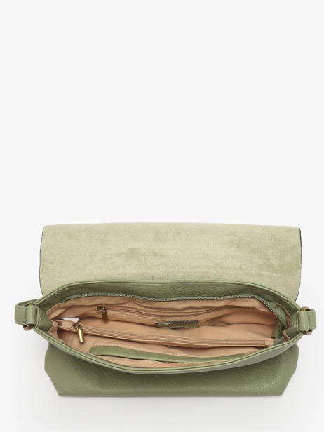 Cross Body Tas Soft Miniprix Groen soft MD5234 ander zicht 2